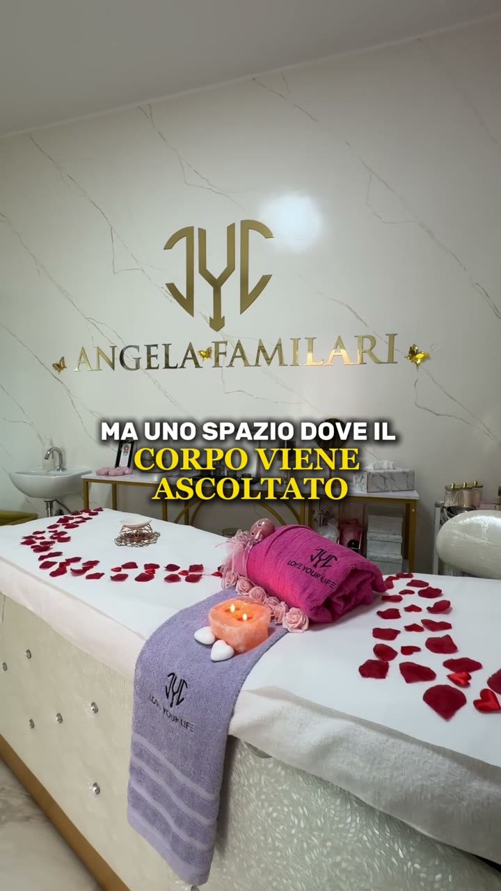 La sala dedicata ai trattamenti corpo